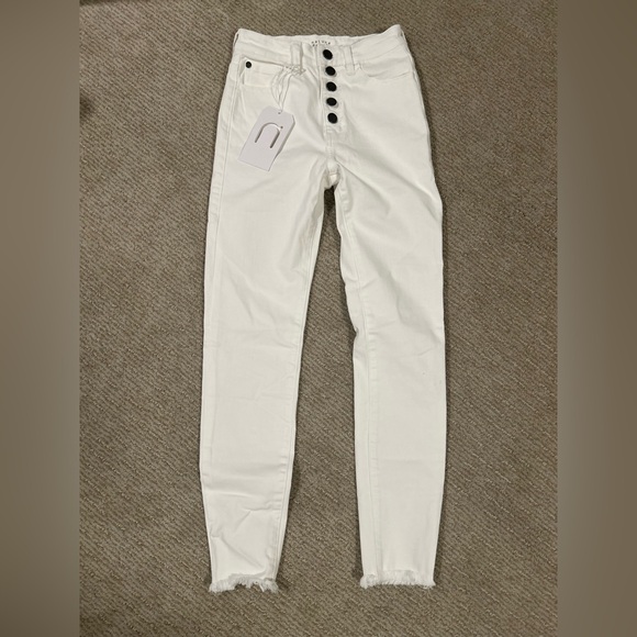 Nature Denim Denim - NWT! Natures Denim High-Waisted White Skinny Jeans